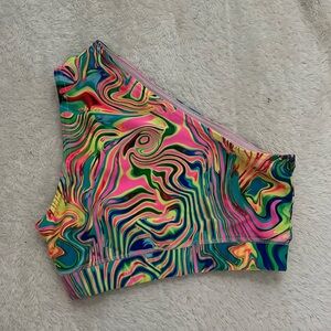 NWOT Brittany Allen one shoulder bra size XS